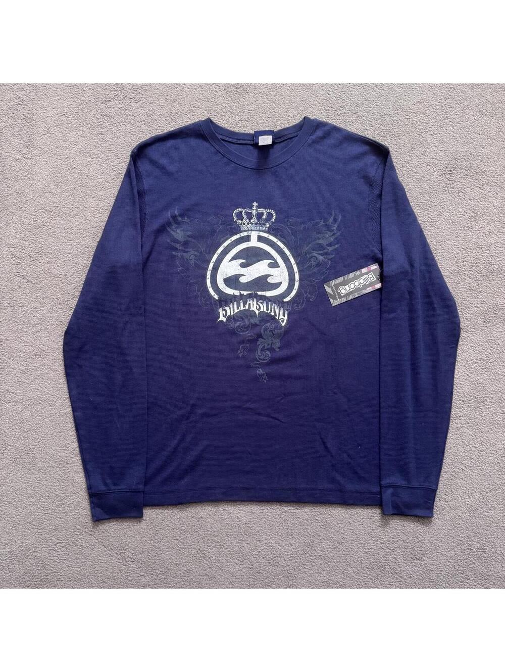 Vintage Y2K Deadstock Thermal Billabong long sleeve